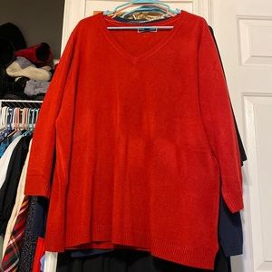 Karen Scott Red Sweater Size 3x. New without Tags